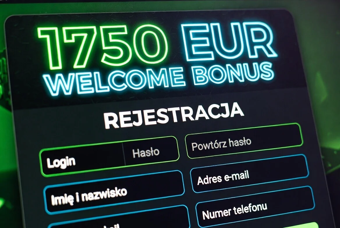 Rejestracja konta i odbiór premii powitalnej w AMPM Casino